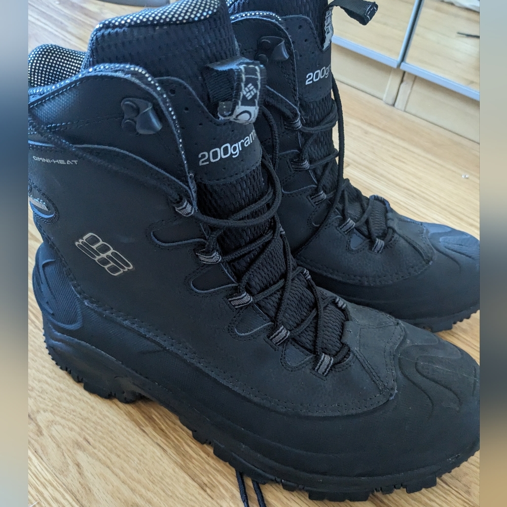 Columbia Omni-Heat 200g Waterproof Black Snow Boots